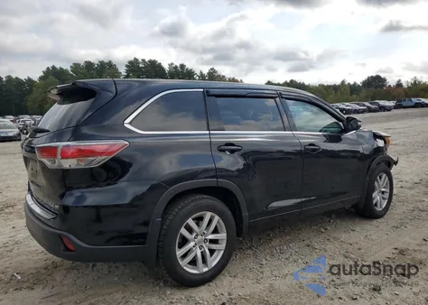 2014 Toyota Highlander Le из США, поврежденный, VIN 5TDBKRFHXES048078